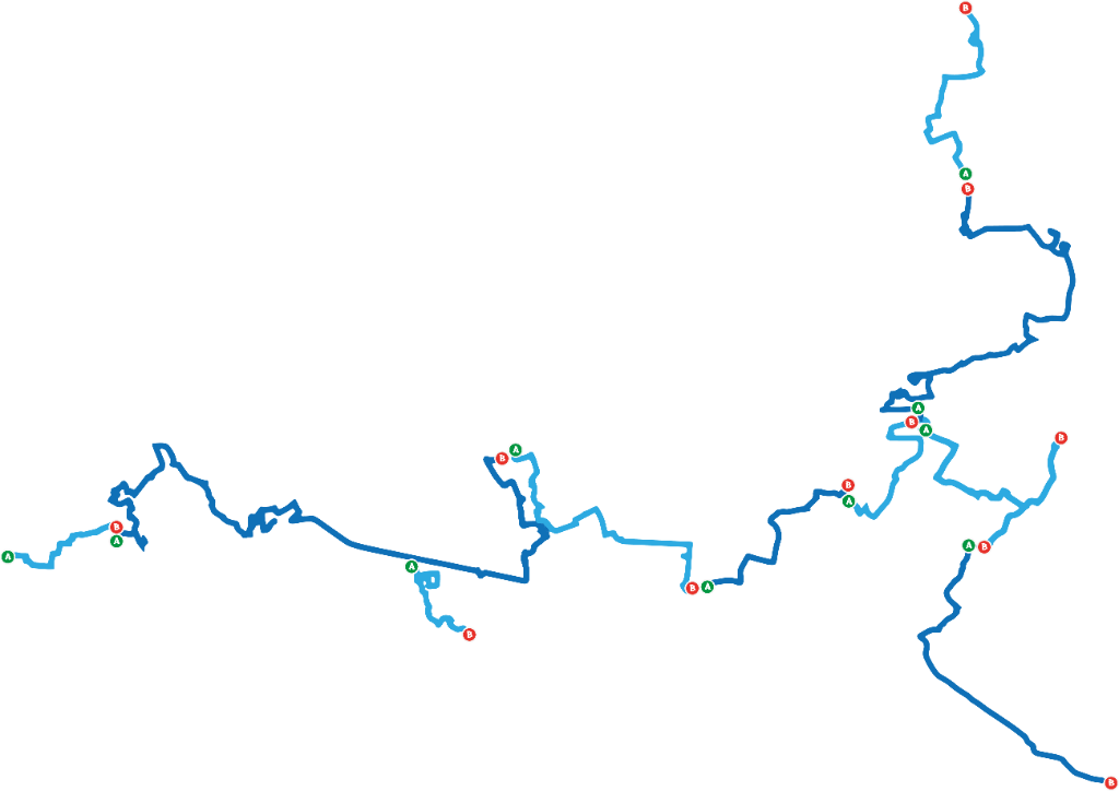 GEPR Route Map Overlay